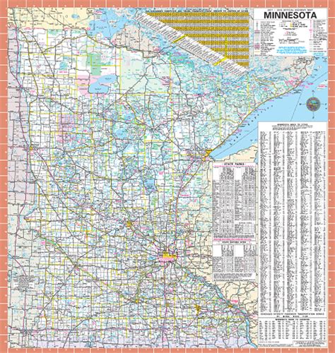 3 InDOT County Road 500 E (0. . Minnesota mile marker map